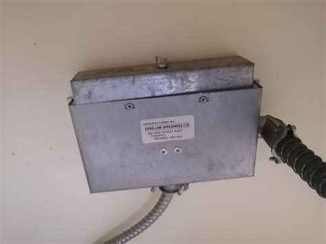 accessible electrical junction box behind wall oven|Need to move junction box behind a built.